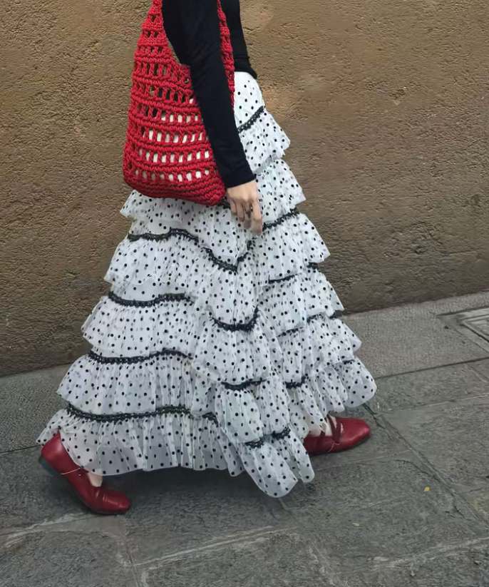Polka skirt
