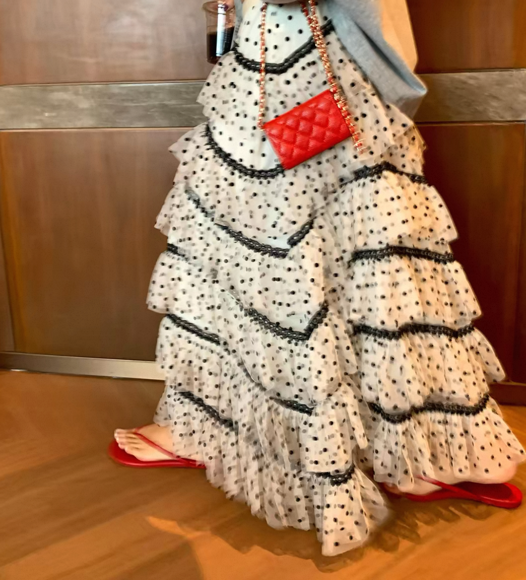 Polka skirt