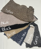 Ruffled wool top - Toffee 🤎