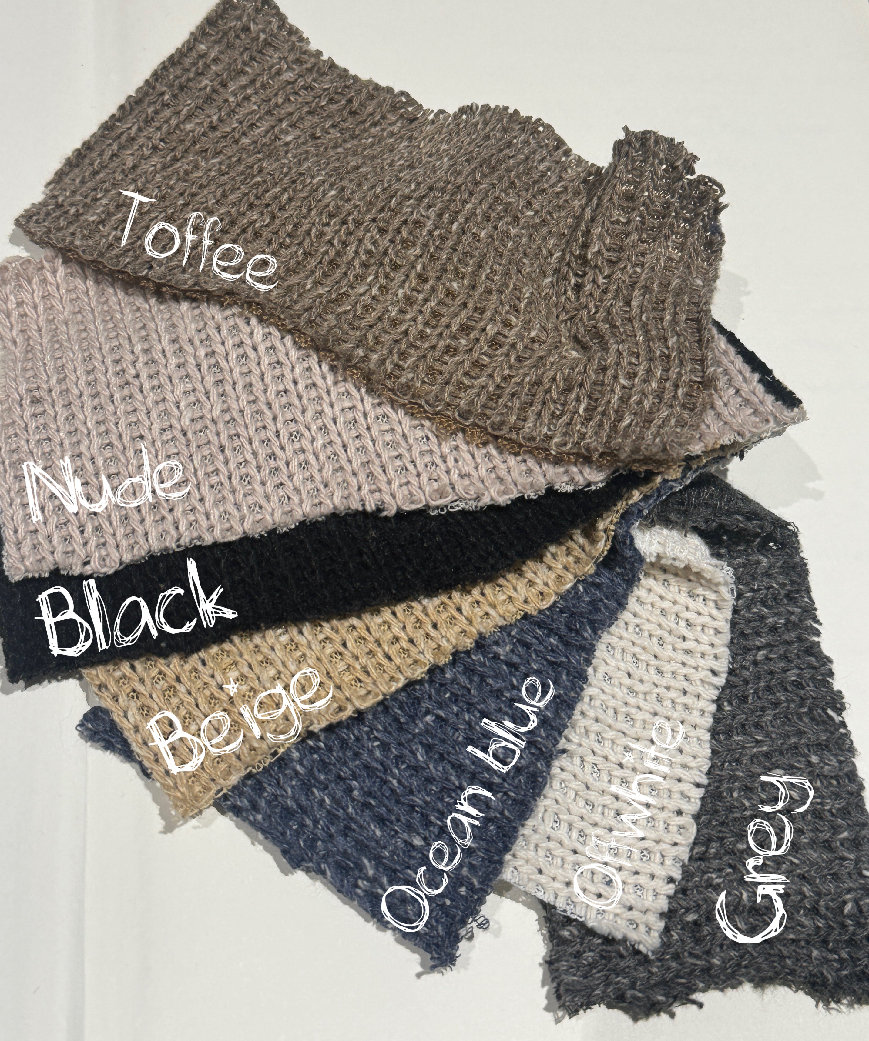 Ruffled wool top - Toffee 🤎